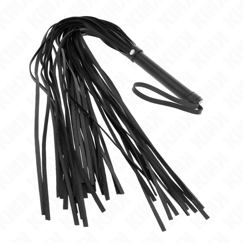 KINK - BLACK SOFT PVC WHIP 70 CM - My naughty haven #