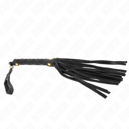 KINK - BLACK SUEDE MINI WHIP 30 CM - My naughty haven #