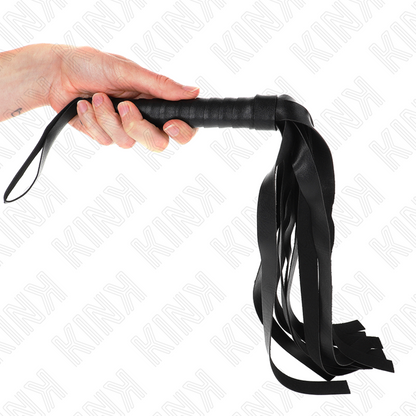 KINK - BLACK WIDE TAIL WHIP 48.5 CM - My naughty haven #