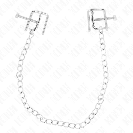 KINK - CHAIN NIPPLE VISE CLAMPS 30 CM - My naughty haven #