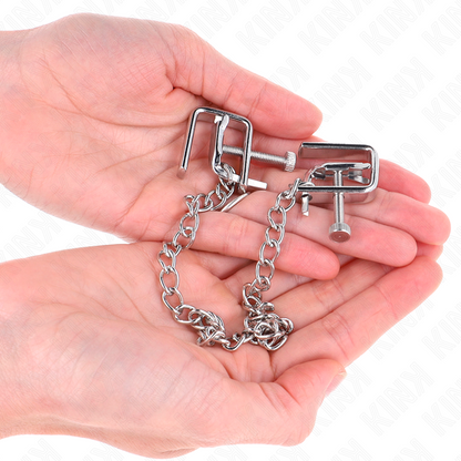KINK - CHAIN NIPPLE VISE CLAMPS 30 CM - My naughty haven #