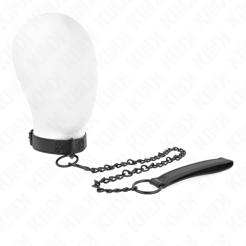 KINK - НАШИЙНИК С ТЪМЕН КАИШ 65 СМ РЕГУЛИРУЕМ 37-54 СМ X 3 СМ