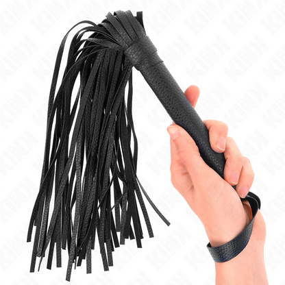 KINK - DARK BLUE BEAD WHIP 43.5 CM - My naughty haven #