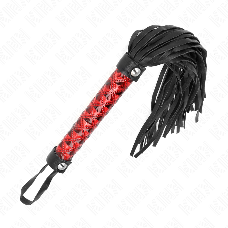KINK - DIAMOND PATTERN WHIP 40 CM - My naughty haven #