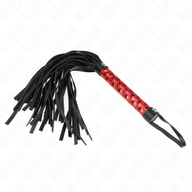 KINK - DIAMOND PATTERN WHIP 40 CM - My naughty haven #