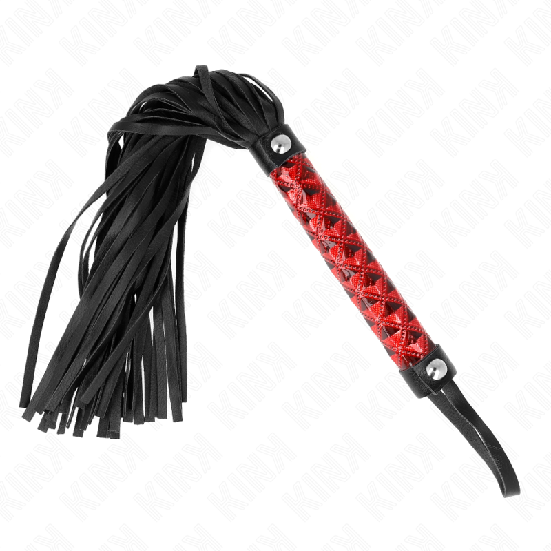 KINK - DIAMOND PATTERN WHIP 40 CM - My naughty haven #