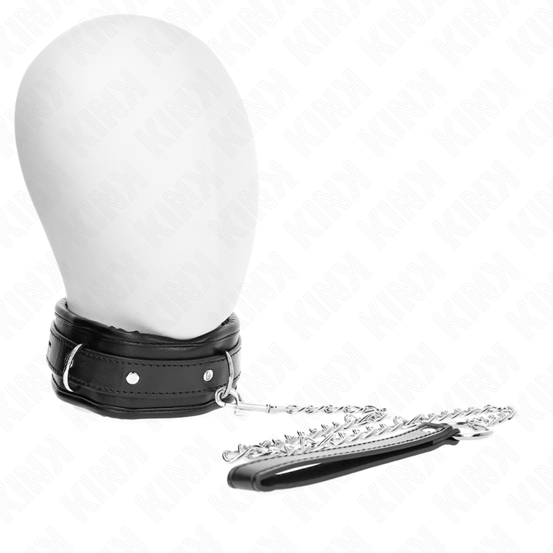 KINK - HEAVY NECKLACE WITH BELT 65 CM MODEL 1 ADJUSTABLE 36.5-50 CM - My naughty haven #