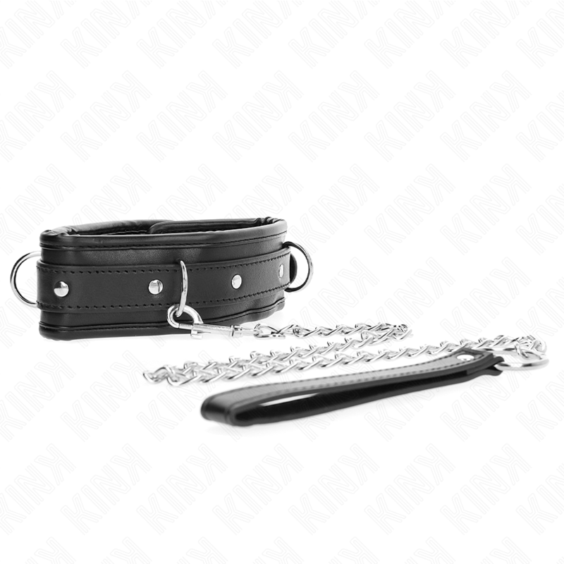 KINK - HEAVY NECKLACE WITH BELT 65 CM MODEL 1 ADJUSTABLE 36.5-50 CM - My naughty haven #