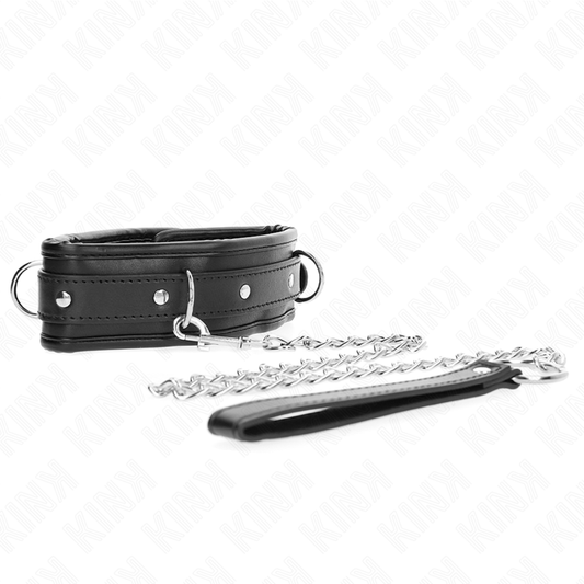 KINK - HEAVY NECKLACE WITH BELT 65 CM MODEL 1 ADJUSTABLE 36.5-50 CM - My naughty haven #
