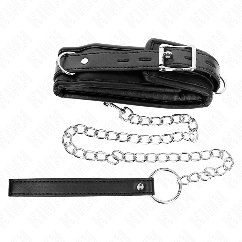 KINK - HEAVY NECKLACE WITH BELT 65 CM MODEL 1 ADJUSTABLE 36.5-50 CM - My naughty haven #