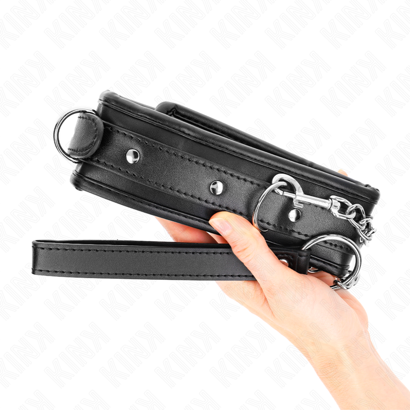 KINK - HEAVY NECKLACE WITH BELT 65 CM MODEL 1 ADJUSTABLE 36.5-50 CM - My naughty haven #