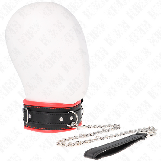 KINK - HEAVY NECKLACE WITH BELT 65 CM MODEL 3 ADJUSTABLE 36.5-50 CM - My naughty haven #