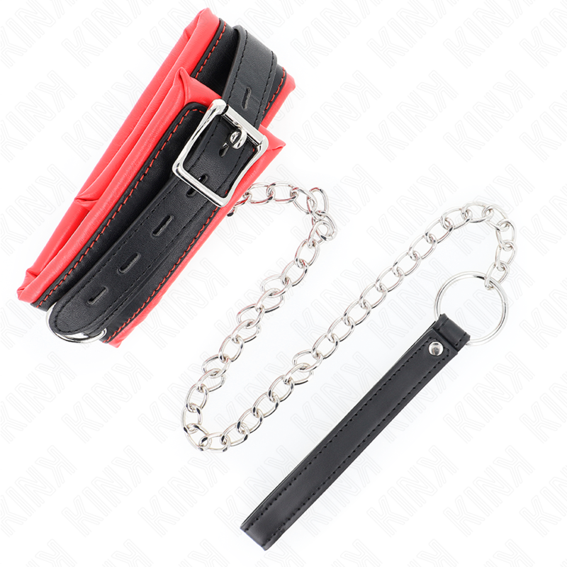 KINK - HEAVY NECKLACE WITH BELT 65 CM MODEL 3 ADJUSTABLE 36.5-50 CM - My naughty haven #