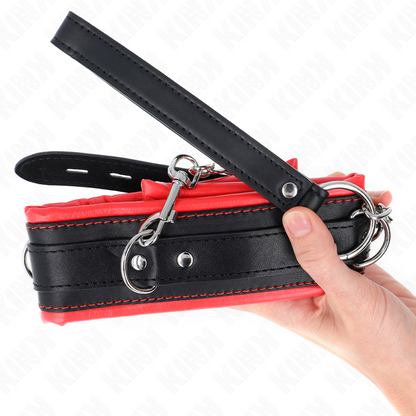KINK - HEAVY NECKLACE WITH BELT 65 CM MODEL 3 ADJUSTABLE 36.5-50 CM - My naughty haven #