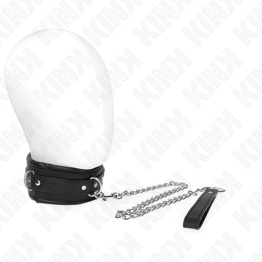 KINK - HEAVY NECKLACE WITH BELT 65 CM MODEL 4 ADJUSTABLE 36.5-50 CM - My naughty haven #