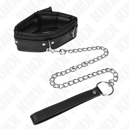 KINK - HEAVY NECKLACE WITH BELT 65 CM MODEL 4 ADJUSTABLE 36.5-50 CM - My naughty haven #