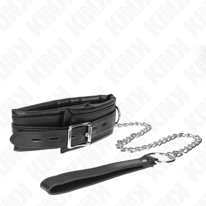 KINK - HEAVY NECKLACE WITH BELT 65 CM MODEL 4 ADJUSTABLE 36.5-50 CM - My naughty haven #