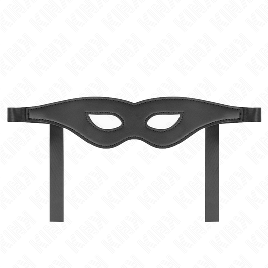 KINK - LEATHERETTE MASK MODEL 1 30 x 7 CM - My naughty haven #