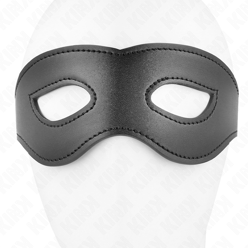 KINK - LEATHERETTE MASK MODEL 1 30 x 7 CM - My naughty haven #