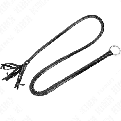 KINK - LONG SHINY PVC WHIP 138 CM - My naughty haven #