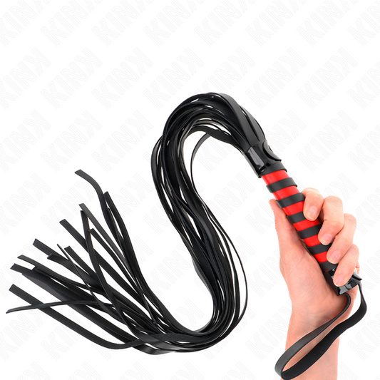 KINK - LONG STRIPED WHIP 70 CM - My naughty haven #