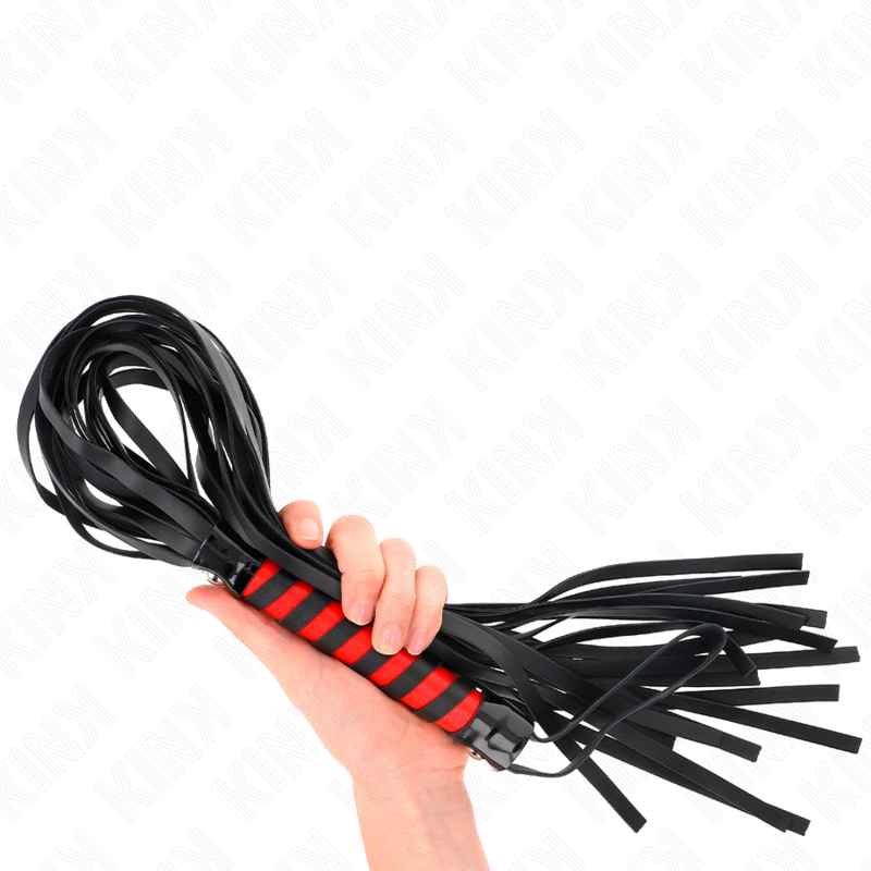 KINK - LONG STRIPED WHIP 70 CM - My naughty haven #