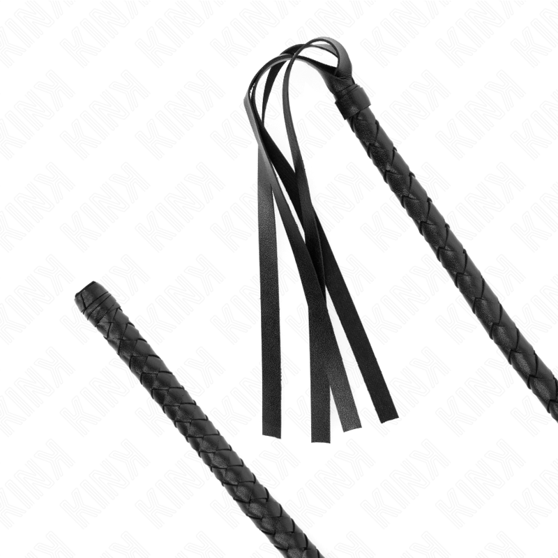 KINK - LONG WHIP WITH BEADS 110 CM - My naughty haven #