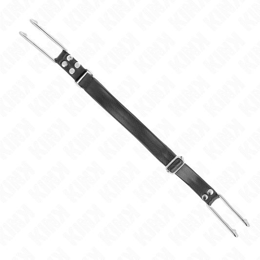 KINK - METAL HOOK GAG ADJUSTABLE 36-52 CM - My naughty haven #