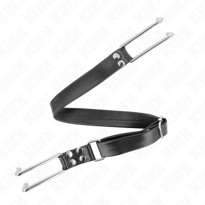 KINK - METAL HOOK GAG ADJUSTABLE 36-52 CM - My naughty haven #
