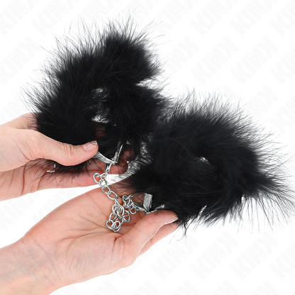 KINK - MINI FEATHER HAND CUFFS - My naughty haven #