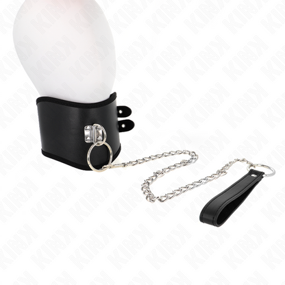 KINK - NECKLACE 65 CM WITH WIDE STRAP ADJUSTABLE 40-55 CM X 10 CM - My naughty haven #