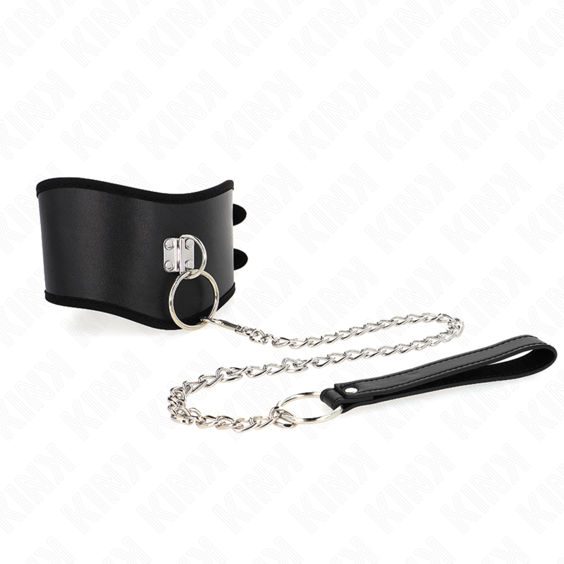 KINK - NECKLACE 65 CM WITH WIDE STRAP ADJUSTABLE 40-55 CM X 10 CM - My naughty haven #