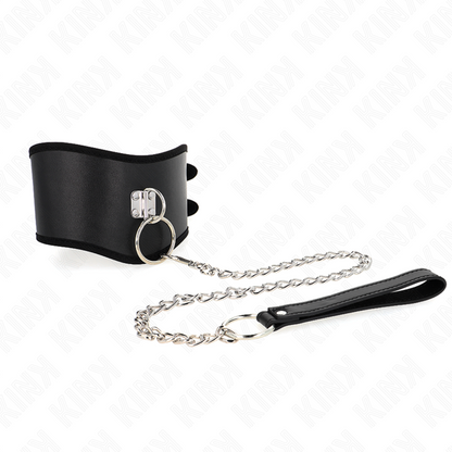 KINK - NECKLACE 65 CM WITH WIDE STRAP ADJUSTABLE 40-55 CM X 10 CM - My naughty haven #