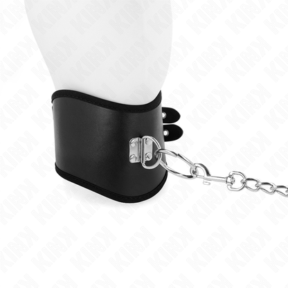 KINK - NECKLACE 65 CM WITH WIDE STRAP ADJUSTABLE 40-55 CM X 10 CM - My naughty haven #