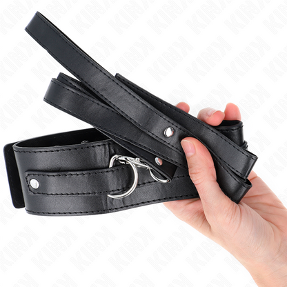 KINK - NECKLACE WITH BELT 116 CM MODEL 1 ADJUSTABLE 36-43 CM X 5 CM - My naughty haven #