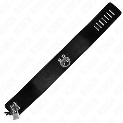 KINK - NECKLACE WITH BELT 116 CM MODEL 2 ADJUSTABLE 36-43 CM X 5 CM - My naughty haven #