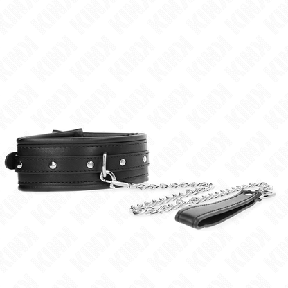 KINK - NECKLACE WITH SHINY BUCKLE STRAP 65 CM 48.5 CM X 5.3 CM - My naughty haven #