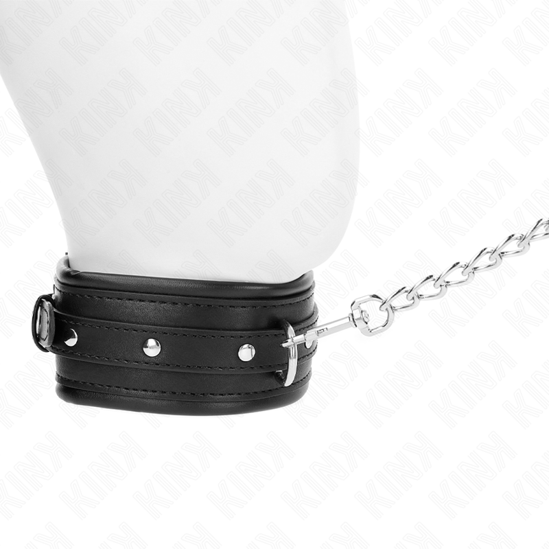 KINK - NECKLACE WITH SHINY BUCKLE STRAP 65 CM 48.5 CM X 5.3 CM - My naughty haven #