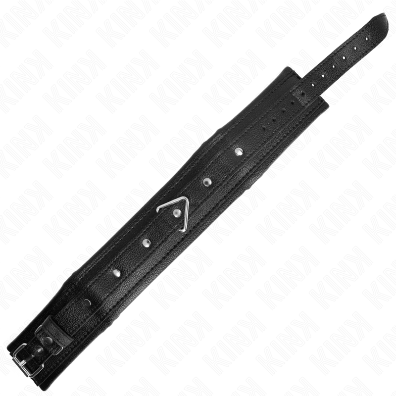 KINK - NECKLACE WITH SPONGE IMITATION LEATHER STRAP MODEL 1 ADJUSTABLE 37-54 CM X 3 CM - My naughty haven #