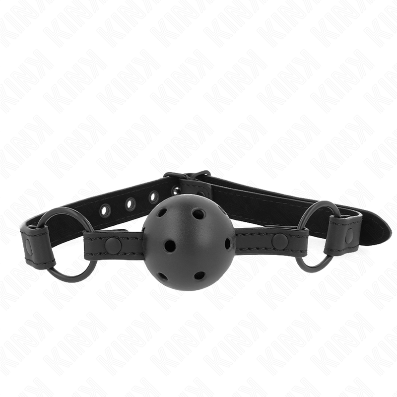 KINK - NEOPRENE BALL 4.5 CM GAG 63.5 X 2 CM ADJUSTABLE 41 X 59 CM - My naughty haven #