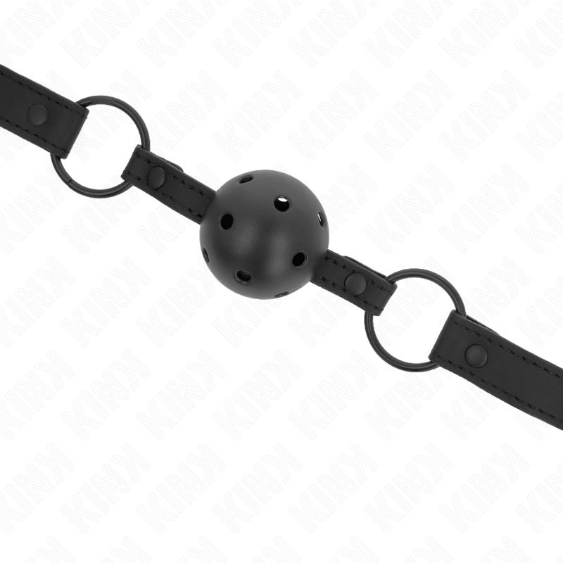 KINK - NEOPRENE BALL 4.5 CM GAG 63.5 X 2 CM ADJUSTABLE 41 X 59 CM - My naughty haven #