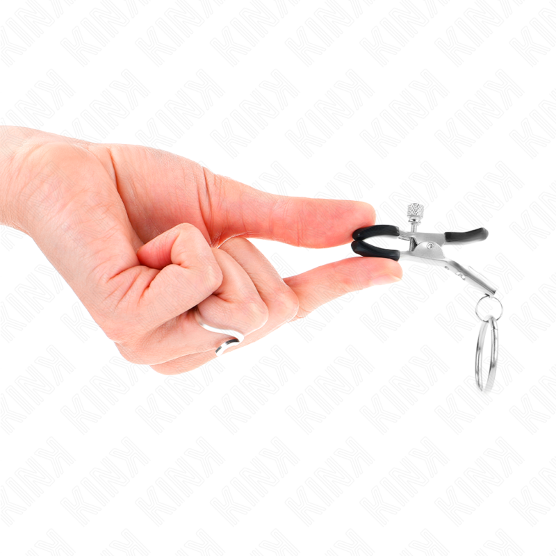 KINK - O RING NIPPLE CLAMP 6 CM - My naughty haven #