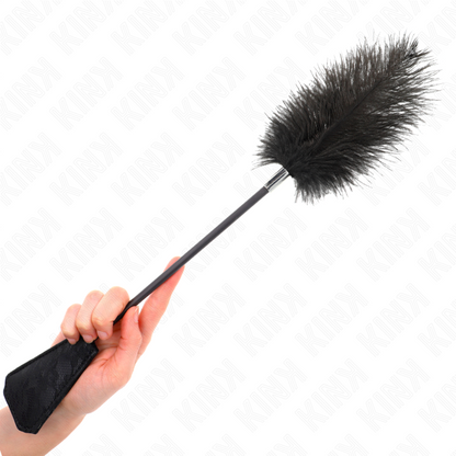KINK - OSTRICH FEATHERS FOR TICKLE WITH LACE PALLET 56 CM - My naughty haven #