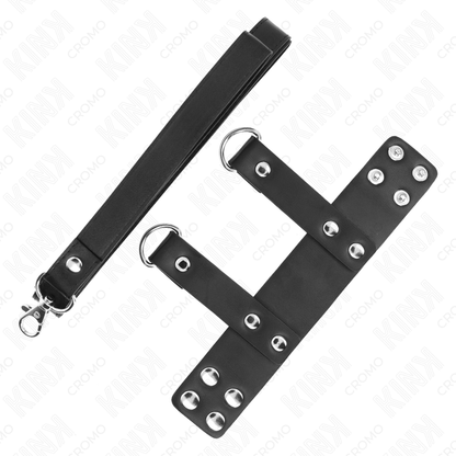 KINK - PENIS RING WITH ADJUSTABLE LEATHER STRAP - My naughty haven #