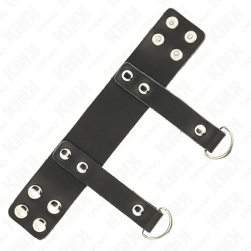 KINK - PENIS RING WITH "D" SHAPE RINGS 18.5 X 3.3 CM - My naughty haven #