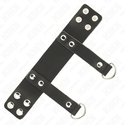 KINK - PENIS RING WITH "D" SHAPE RINGS 18.5 X 3.3 CM - My naughty haven #