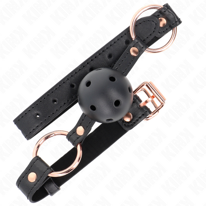 KINK - PREMIUM TPE BALL 4 CM GAG 60 x 2 CM - My naughty haven #