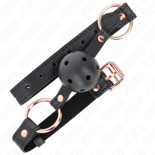 KINK - PREMIUM TPE BALL 4 CM GAG 60 x 2 CM - My naughty haven #