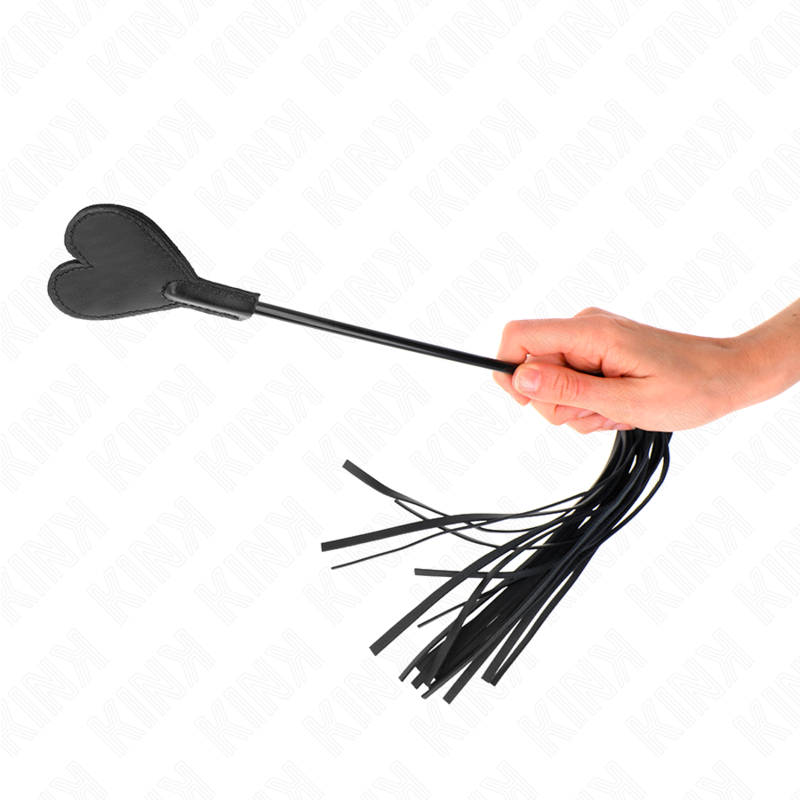 KINK - RANGE WHIP WITH HEART PANDEL 35 CM - My naughty haven #