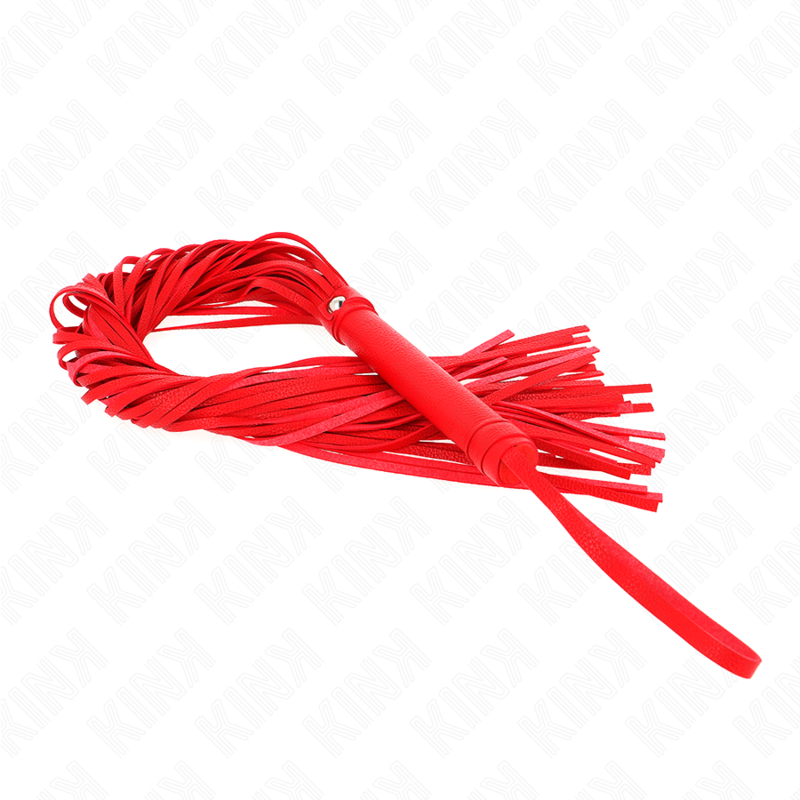 KINK - RED SOFT PVC WHIP 70 CM - My naughty haven #